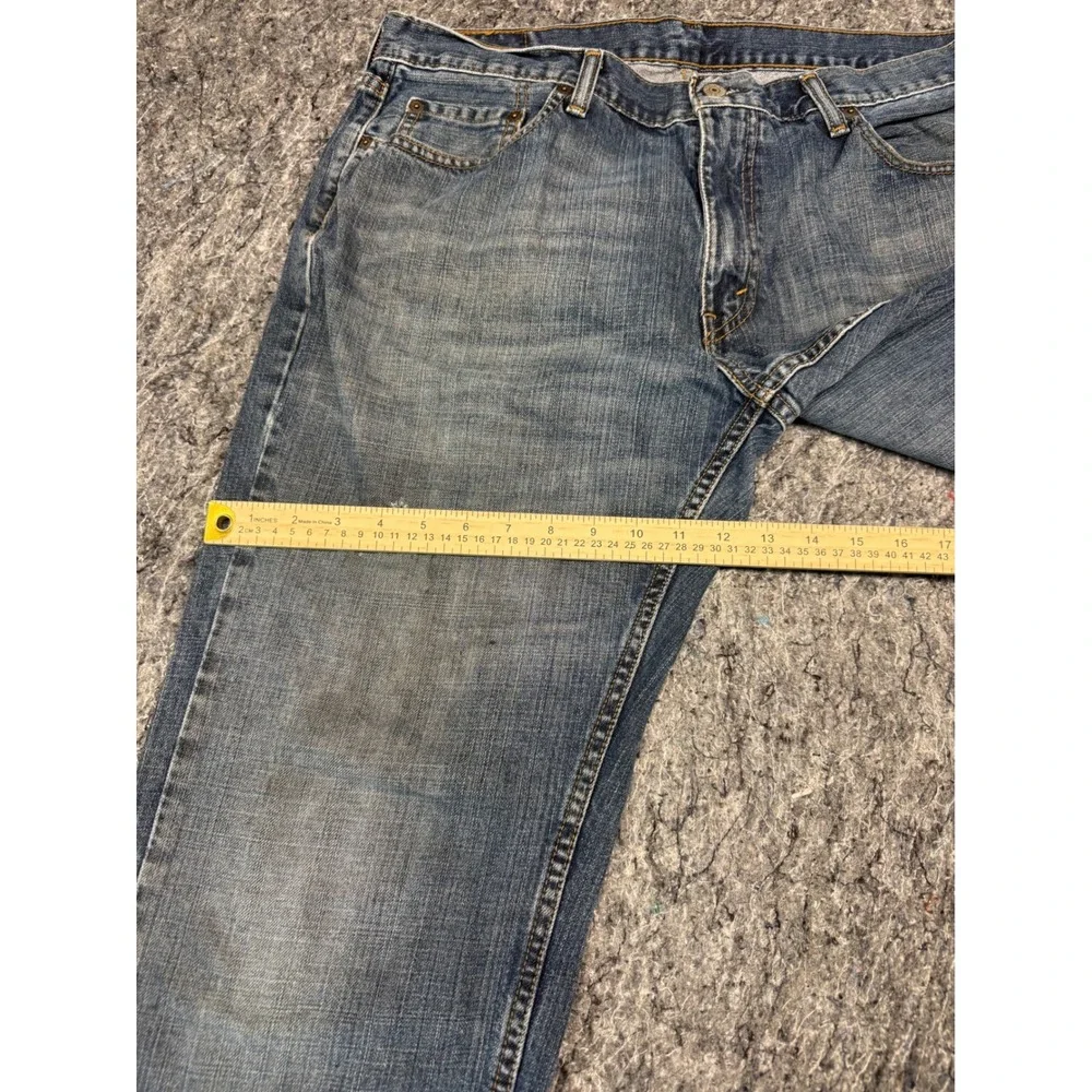 Levis 559 Relaxed Straight Mens Blue Denim Jeans 38x34 Medium Wash Classic